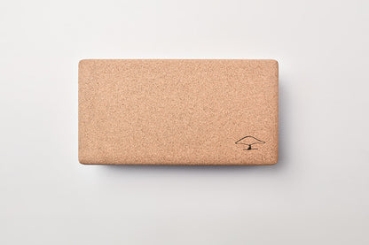 Bloco de yoga NATURAL – 100% cortiça