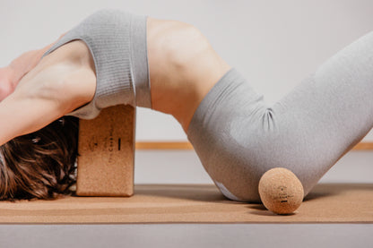 Bola de massagem ∅75mm - libertação miofascial, alívio de dor e tensão - para pés, costas, yoga e recuperação