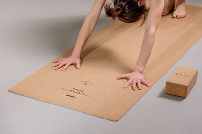 MOKSHA - yoga mat cortiça — sustentável, antiderrapante & confortável para todas as práticas
