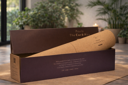 MOKSHA - yoga mat cortiça — sustentável, antiderrapante & confortável para todas as práticas